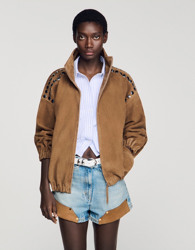 Sandro - Jordan Leather Jacket