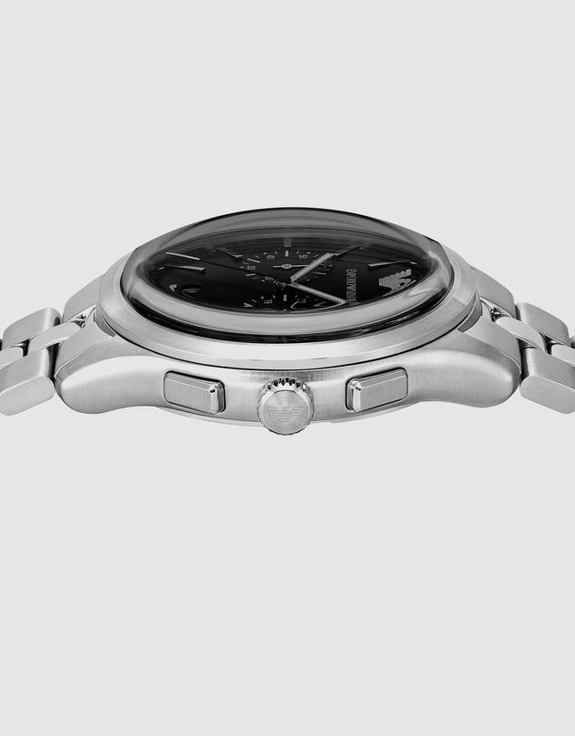 Emporio Armani - Silver Tone Analogue Watch