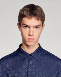Sandro - Jacquard Cross Mc Shirt