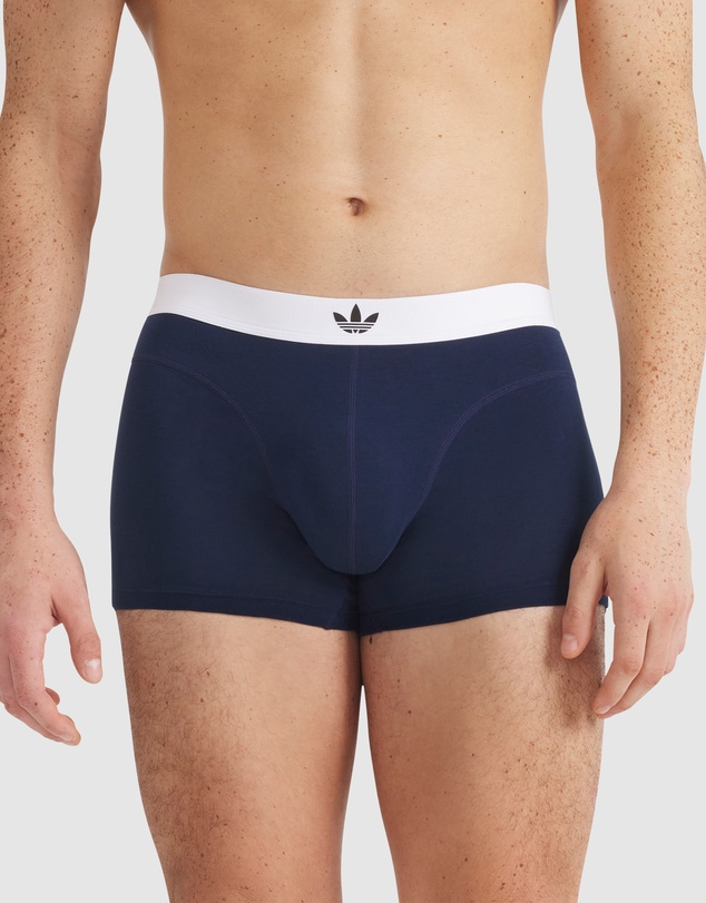 adidas Originals - 2 Pack Comfort Flex Cotton Body Lines Trunk Underwear