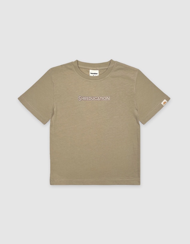 Banabae - Shreducation Kids Organic Cotton Tee - Tan