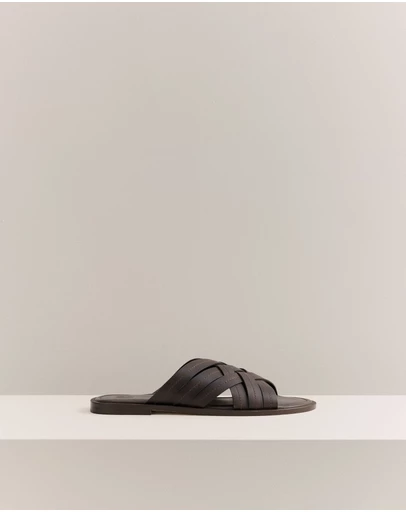 Trenery - Calder Slide in Espresso