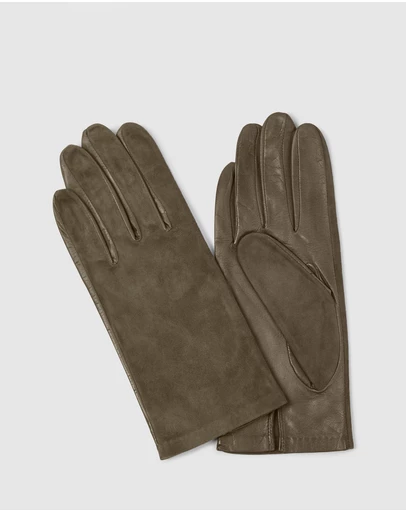 Kate & Confusion - Aspen Suede and Leather Gloves