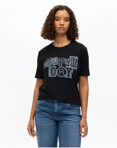 Superdry - Punk Poster Relaxed Tee