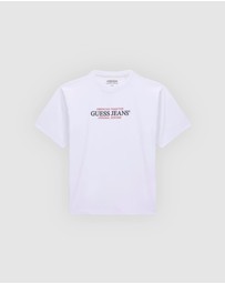 GUESS - GUESS JEANS Oversized American Tradition T-shirt