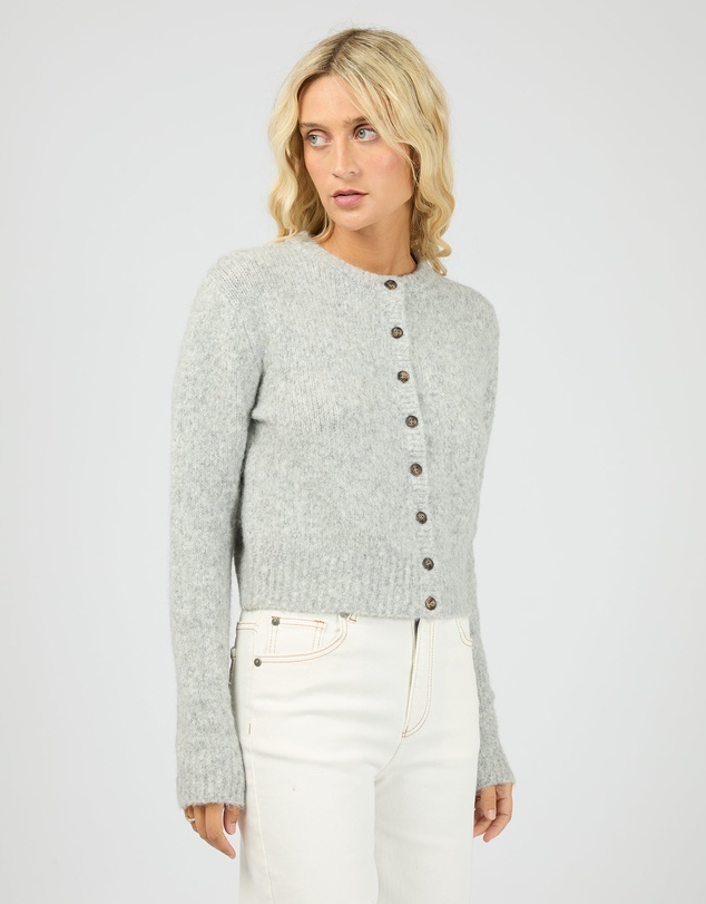 All About Eve - Bayside Cardigan Grey Marle