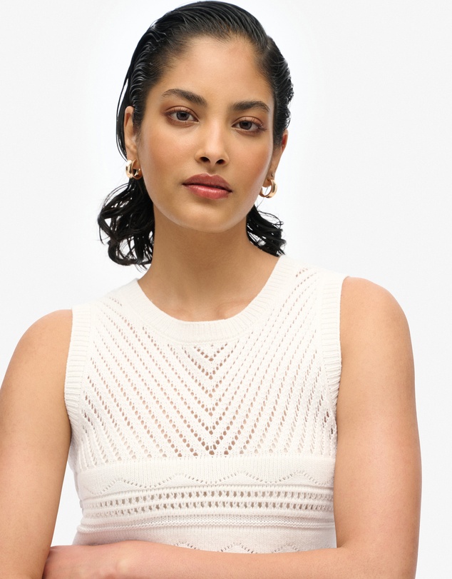 Superdry - Crochet Mini Slim Fit Dress