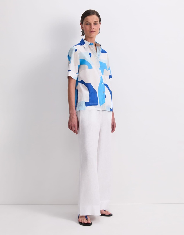 Sportscraft - Nora Short Sleeve Lily Voile Shirt