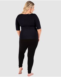 B Free Intimate Apparel - Maternity Bamboo Mid Length Sleeve Tee