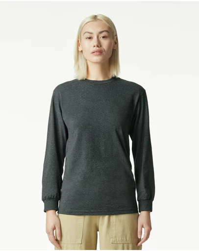 American Apparel - Unisex Long Sleeve Crew Neck T-Shirt