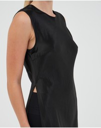 Third Form - Revery High Split Tank Dress