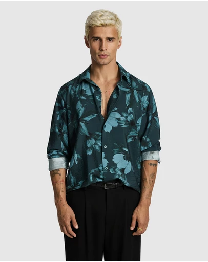 yd. - Massimo Floral Shirt