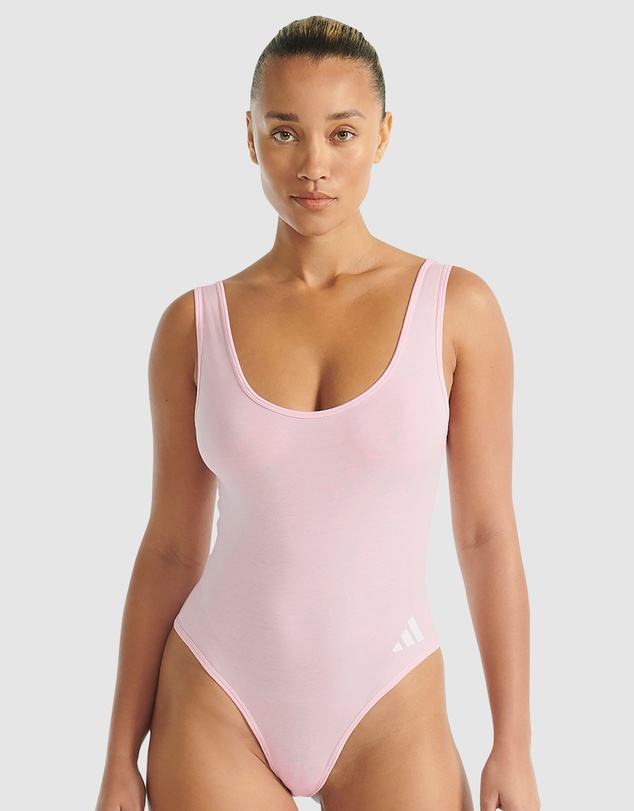 adidas Sportswear - Active Essentials Cotton 3 Stripes Padded Underwear Bodysuit