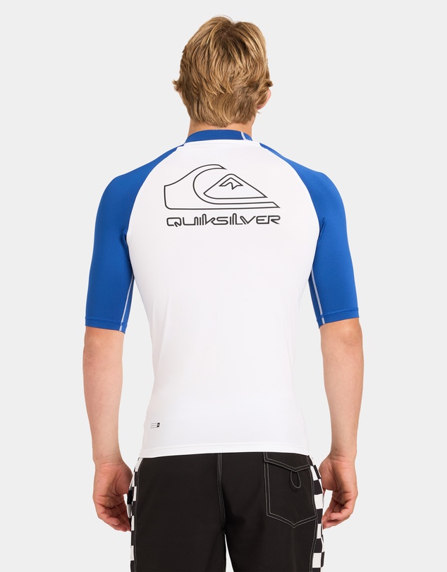 Quiksilver - Mens On Tour UPF 50 Short Sleeve Rashguard
