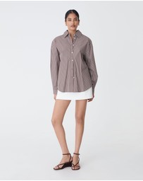 Forcast - Samara Cotton Striped Shirt