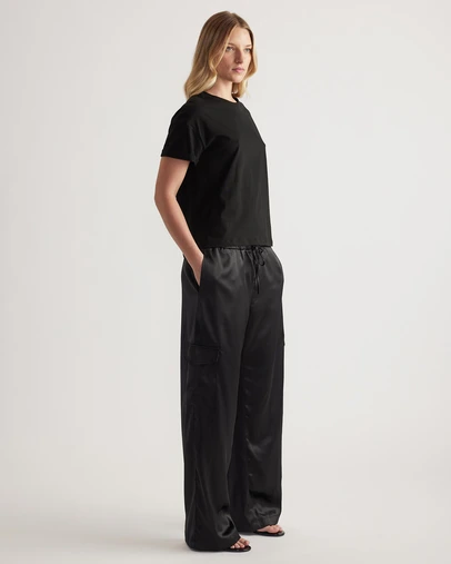 Decjuba - Annie Satin Cargo Pants
