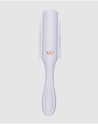 Denman Brushes - D3 7 Row Styler White with Crown Brush