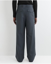 COS - Pleated Relaxed-Fit Wide-Leg Trousers