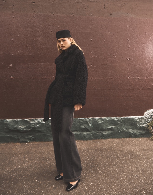 ENA PELLY - Quinn Faux Fur Robe