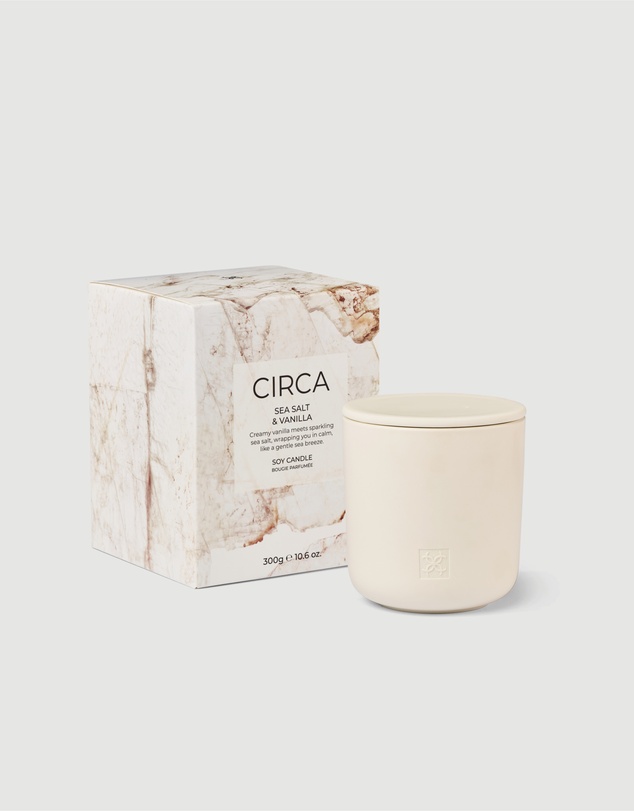 CIRCA - Sea Salt & Vanilla Soy Candle