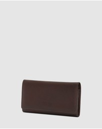 Florence - Carmen Brown Leather Wallet