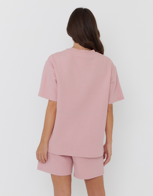 ALEXANDRA - Halo T-Shirt Dusty Pink