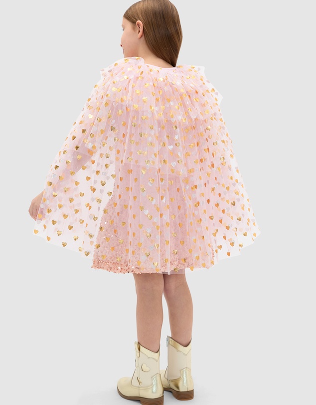 Seed Heritage - Heart Layered Tulle Cape