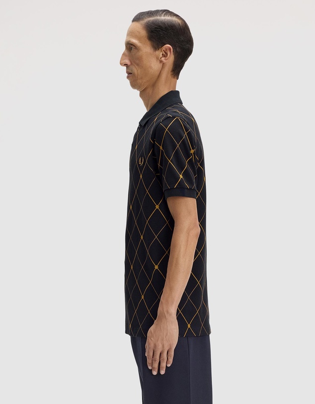 Fred Perry - Argyle Print Fred Perry Shirt