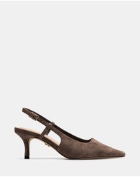 Wittner - Marrie Suede Leather Slingbacks