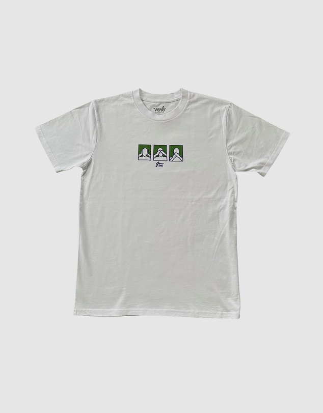 Verb - Verb Hear Men See Speak Artist Sery Jeremy Wray Cotton Tshirt White
