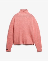 Superdry - Slouchy Mock Neck Jumper