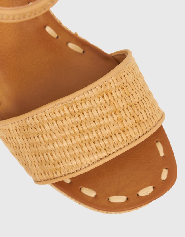 Betts - Fame Raffia Platform Wedges