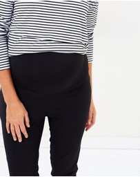 Angel Maternity - Maternity Fitted Slim Work Pants