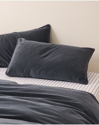 Sheet Society - Stevie Velvet Quilt Cover Set