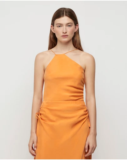 FRIEND of AUDREY - Sabine Cupro Tie Top