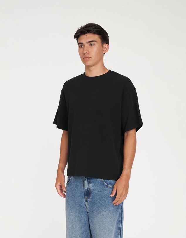 Huffer - Crop Waffle Sup Tee