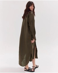 Cloth & Co. - The Shirt Dress | Olive
