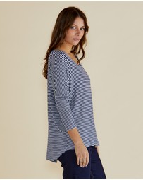Betty Basics - Milan 3/4 Sleeve Top