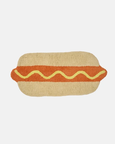 Linen House Kids - Hot Dog Bath Novelty Bath Mat