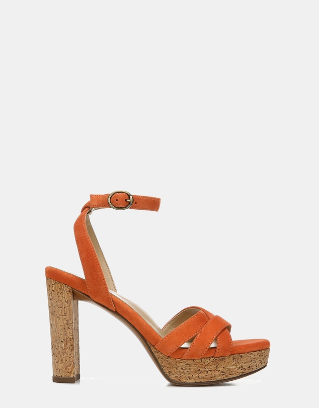 Naturalizer ANKLE STRAPS MALLORY - Plateausandalette - Black/schwarz