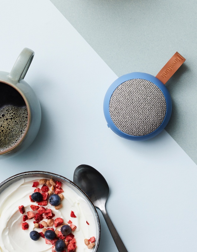 Kreafunk - Kreafunk Ago 2 Fabric Bluetooth Speaker - River Blue