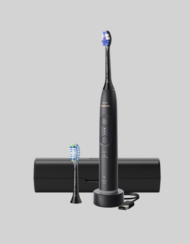 Philips - Philips Sonicare 6100 Electric Toothbrush Black