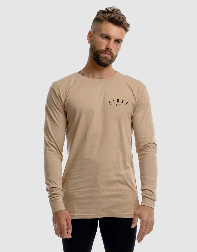 First Division - Core Crest Long Sleeve Tee