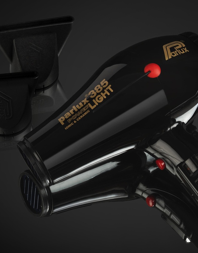 Parlux - Parlux 385 Powerlight Ceramic & Ionic Dryer 2150W - Black