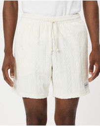Rhythm - Stripe Jacquard Jam Shorts - ICONIC EXCLUSIVE