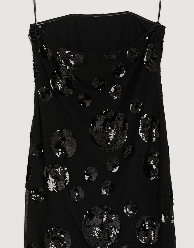 Revibe - Repaired Lover Alexis Strapless Sequin Maxi Dress - AU 14