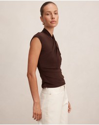 Forever New - Trinity Twist High Neck Top