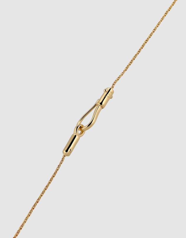 Elli Jewelry - The Love Crystal Necklace in Gold-Plated 925 Silver