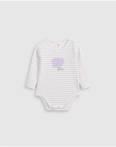 Seed Heritage - Stripe Rib Bodysuit