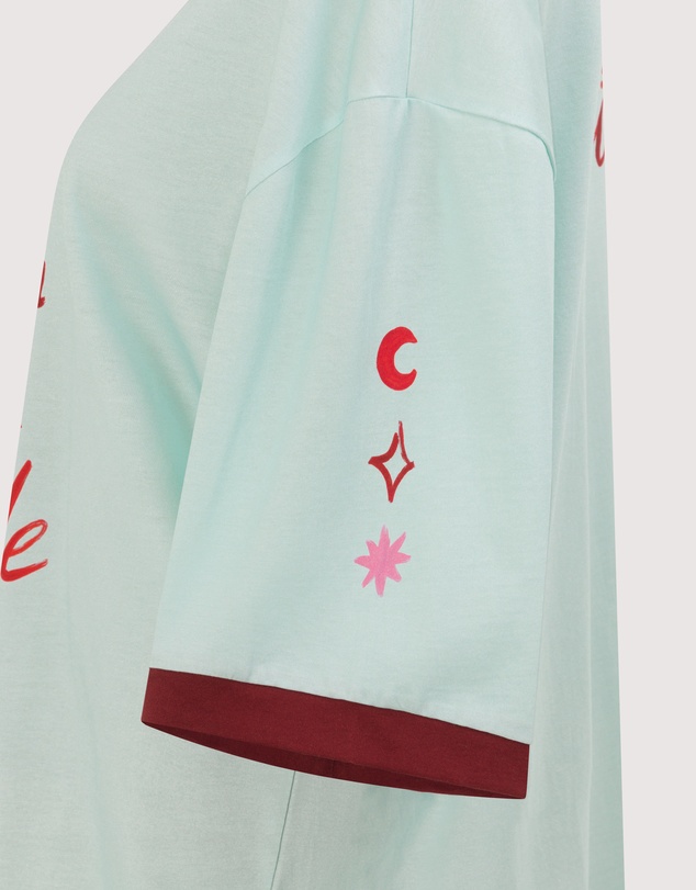 The Somewhere Co - Pisces Astrology Oversized Tee